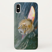 カワイイサーフィンチムンク Case-Mate iPhoneケース (裏面)