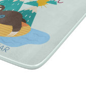 カワイイナマケモノが年に2回、6カ月の休暇が必要 カッティングボード (角)