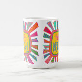 カワイイハッピーバースデーインスピリシティコーヒーマグ コーヒーマグカップ (中央)