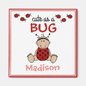 カワイイパーソナライズされたイ マグネット (正面)