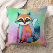 カワイイベビーラクーン クッション (ブランケット)