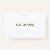 カワイイベビー計量スケールダラ バッジ (裏面)