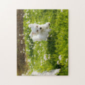 カワイイマルチーズパピランニングー ジグソーパズル (縦)