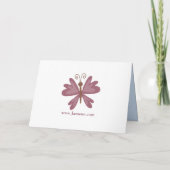 カワイイラプンツェルタワーガールの誕生日パーティー招待状 招待状 (裏面)