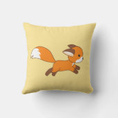 カワイイランニングキツネ クッション (裏面)