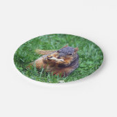 カワイイリスピーナッツ写真 ペーパープレート (アングル)