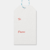 カワイイレトロハッピーホリデイズ ギフトタグ (裏面)