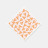 カワイイロブスター紙ナプキンス スタンダードカクテルナプキン (角)