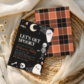 カワイイ不気味幽霊ハローウィンパーティ 招待状