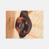 カワイイ写真の作カスタム成 フリースブランケット (正面(横))