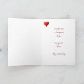 カワイイ吹アライグマのキス シーズンカード (内部)