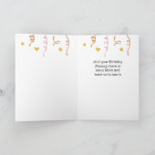 カワイイ子犬コルギとバルーンハッピーバースデー シーズンカード (内部)