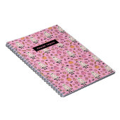 カワイイ幽霊パンプキンハロウィーン ノートブック (右側)