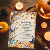 カワイイ幽霊&カボプキンスプコクタキュラハローウィンパーティ 招待状