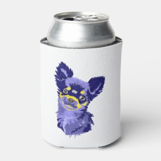 カワイイ抽象芸術チワクールワ 缶クーラー (缶正面)