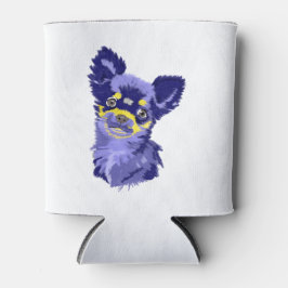 カワイイ抽象芸術チワクールワ 缶クーラー