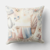 カワイイ来ズ近日発表招待状 クッション (裏面)