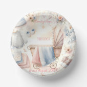 カワイイ来ズ近日発表招待状 ペーパーボウル (正面)