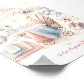 カワイイ来ズ近日発表招待状 ポスター (角)