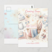 カワイイ来ズ近日発表招待状 ポストカード (正面/裏面)