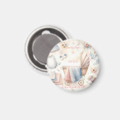 カワイイ来ズ近日発表招待状 マグネット (正面/裏面)