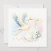 カワイイ来ズ近日発表招待状 招待状 (裏面)