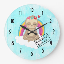 カワイイ気に文字めい想 – ナマケモノ