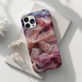 カワイイ水玉模様お洒落ボウ Case-Mate iPhone 14 PRO MAXケース