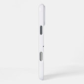 カワイイ猫と月の蝶のカスタムデザイン iPhoneケース (右側面)