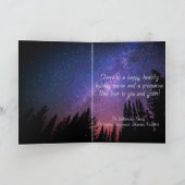 カワイイ白黒パピーカラフルスターリースカイカスタム シーズンカード (内部)