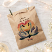 カワイイ結婚ズ フェイバーバッグ (クリップ留めされた状態)