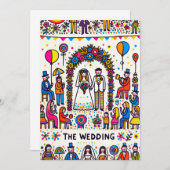 カワイイ結婚ズ 招待状 (正面/裏面)