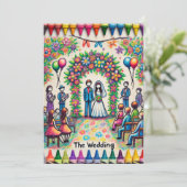 カワイイ結婚ズ 招待状 (スタンド正面)