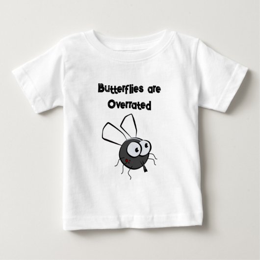カワイイ考えブなカおもしろいグ漫画 ベビーTシャツ (正面)