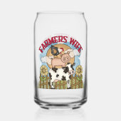 カワイイ農家ズワイザードカントリーファームハウス ガラス缶 (裏面)