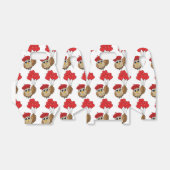 カワイイ飛んでいるフクロウハートバルーン フェイバーボックス (折り畳みなし)