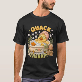 カワイイ・アヒルのスパ・デザイン Tシャツ