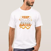 カワイイ・アヒルのダンス Tシャツ (正面)