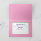 カワイイ！カスタム中学校卒業カード！カード カード (内部)