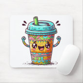 カワイイ コーヒー マウスパッド (マウス)