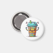 カワイイ コーヒー マグネット (正面/裏面)