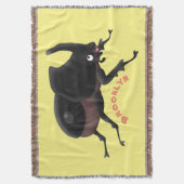 カワイイ スローブランケット (正面縦)