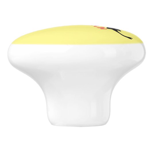 カワイイ セラミックノブ (側面)