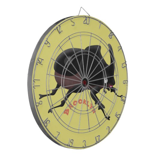 カワイイ ダーツボード (正面左)