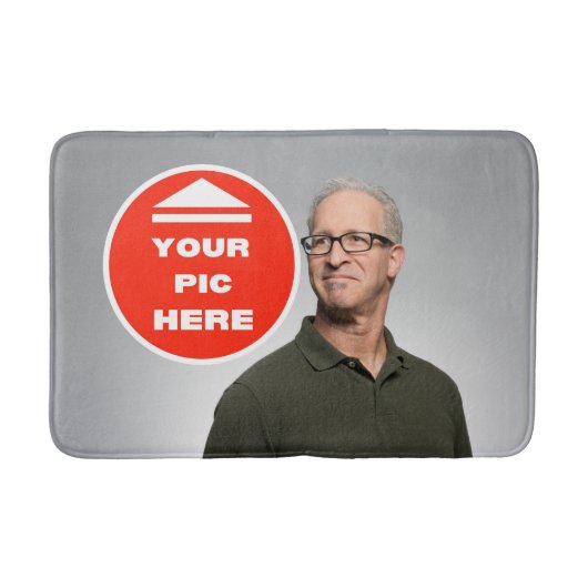 カワイイ！バスマットパーソナライズされた- – 中 バスマット (正面)