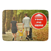 カワイイ!バスマットパーソナライズされた- – 大 バスマット (正面)