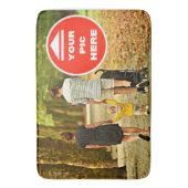 カワイイ!バスマットパーソナライズされた- – 大 バスマット (正面縦)