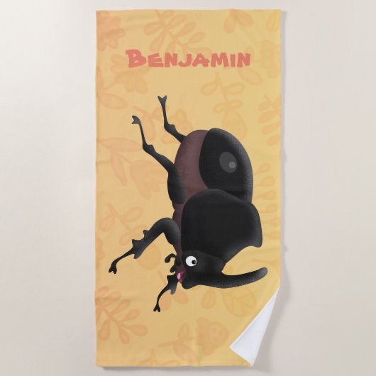 カワイイ ビーチタオル (正面)