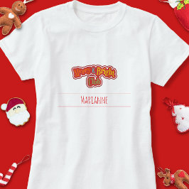 カワイイ&ブメリーリークラブファミリークリスマスパジャマ Tシャツ