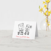 カワイイ！私はあなたのカードをもっと愛しています カード (黄色い花)